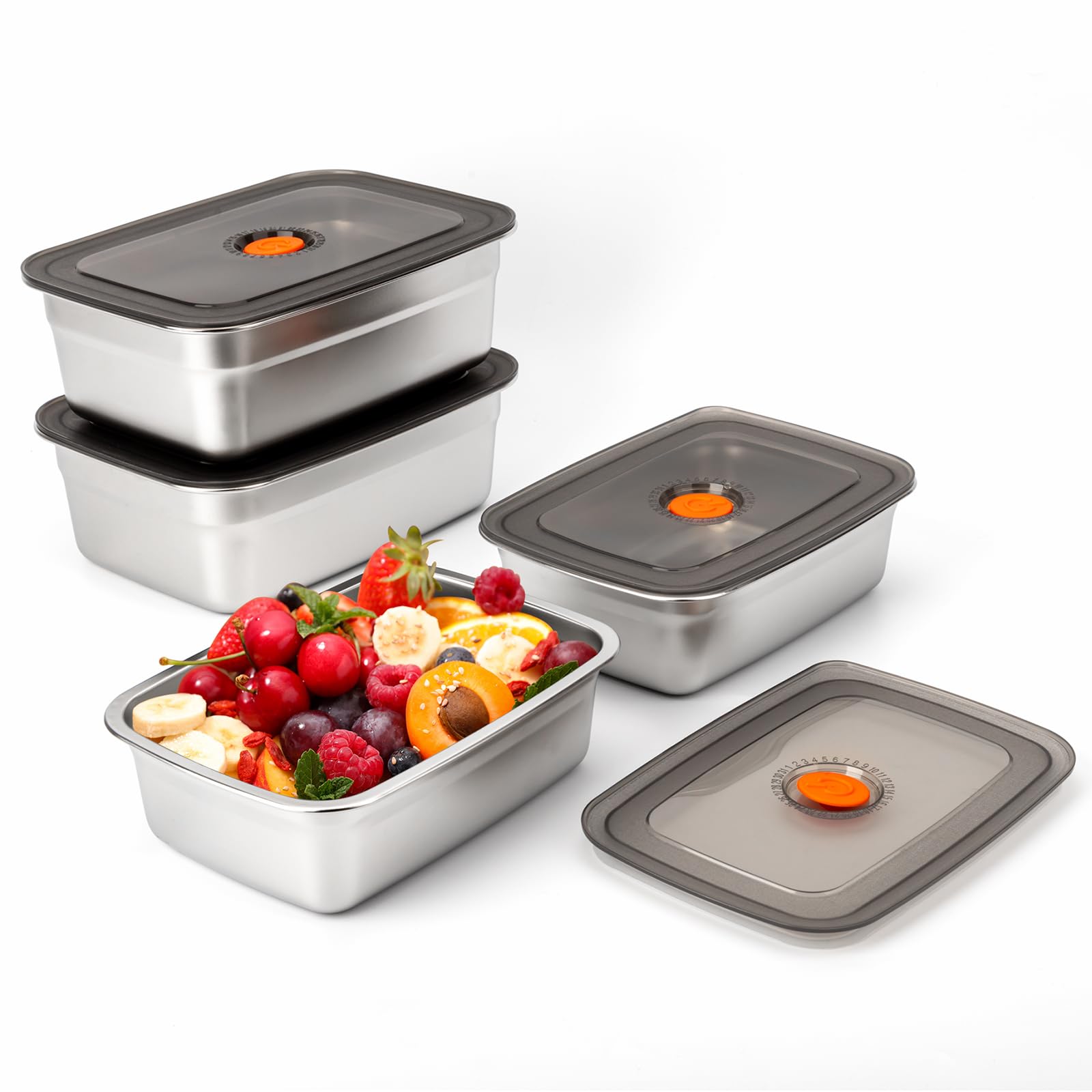 Bento Box - Kotak Makan Siang Berkemah Baja Tahan