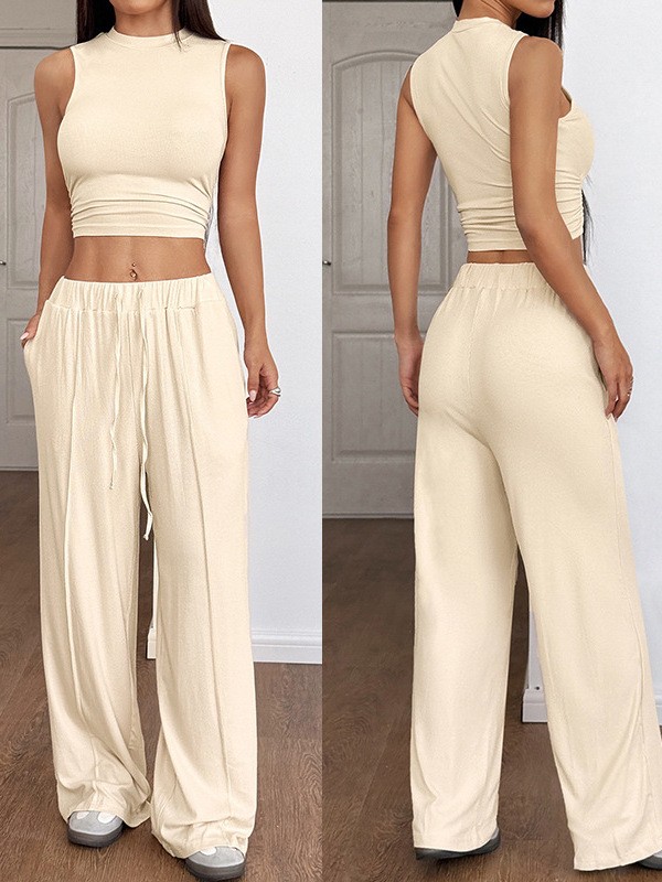 Matcha - Set 2 potong atasan tank top