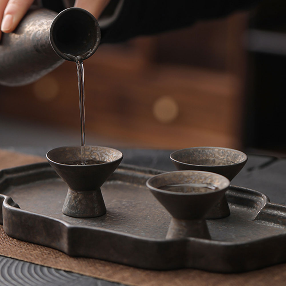 Japanese Pottery - Gelas Sake Tembikar Buatan Tangan Cangkir