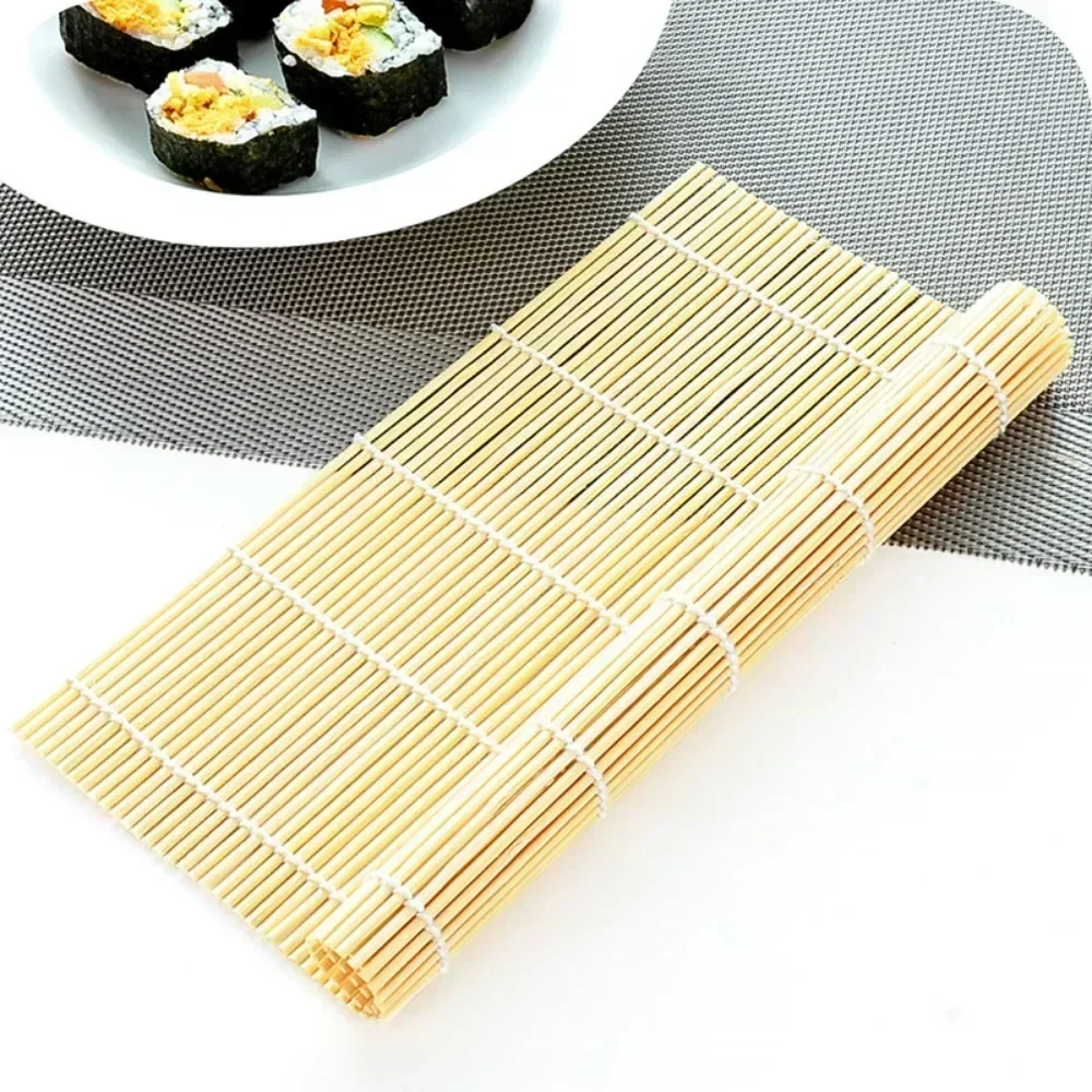 Sushi Making Kit - 24X24cm/27X27cm/30X30cm Alas Sushi Bambu Buatan Sendiri