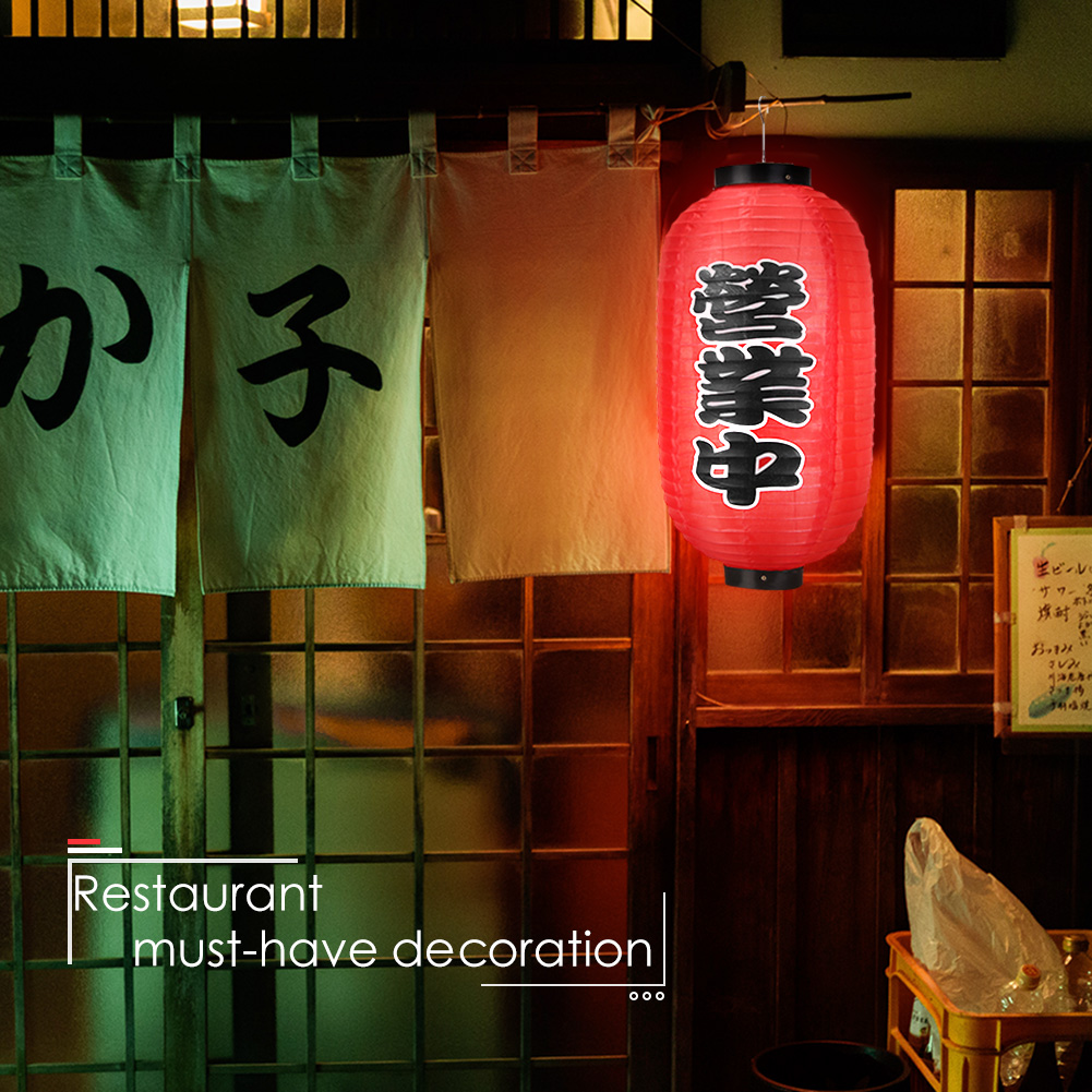 Japanese Restaurant Lifestyle - Lentera Gaya Jepang 10 inci, Cocok