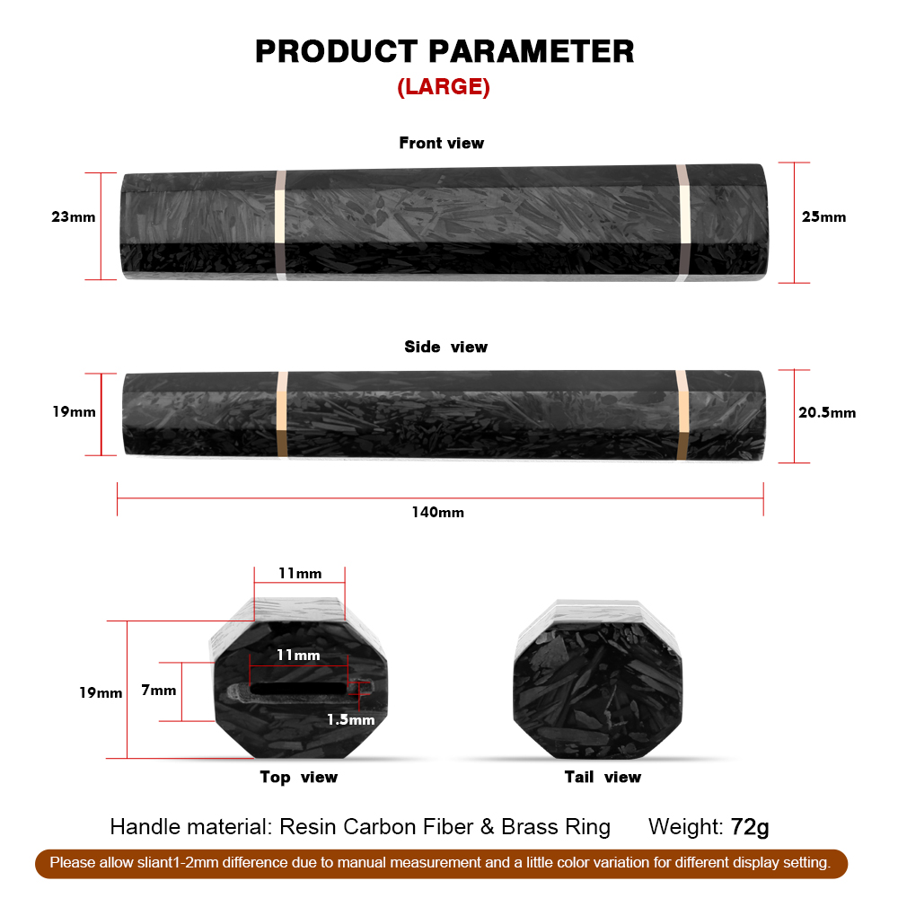 Pegangan Pisau Koki Oktagonal  - Japanese Knife ulasan dan harga