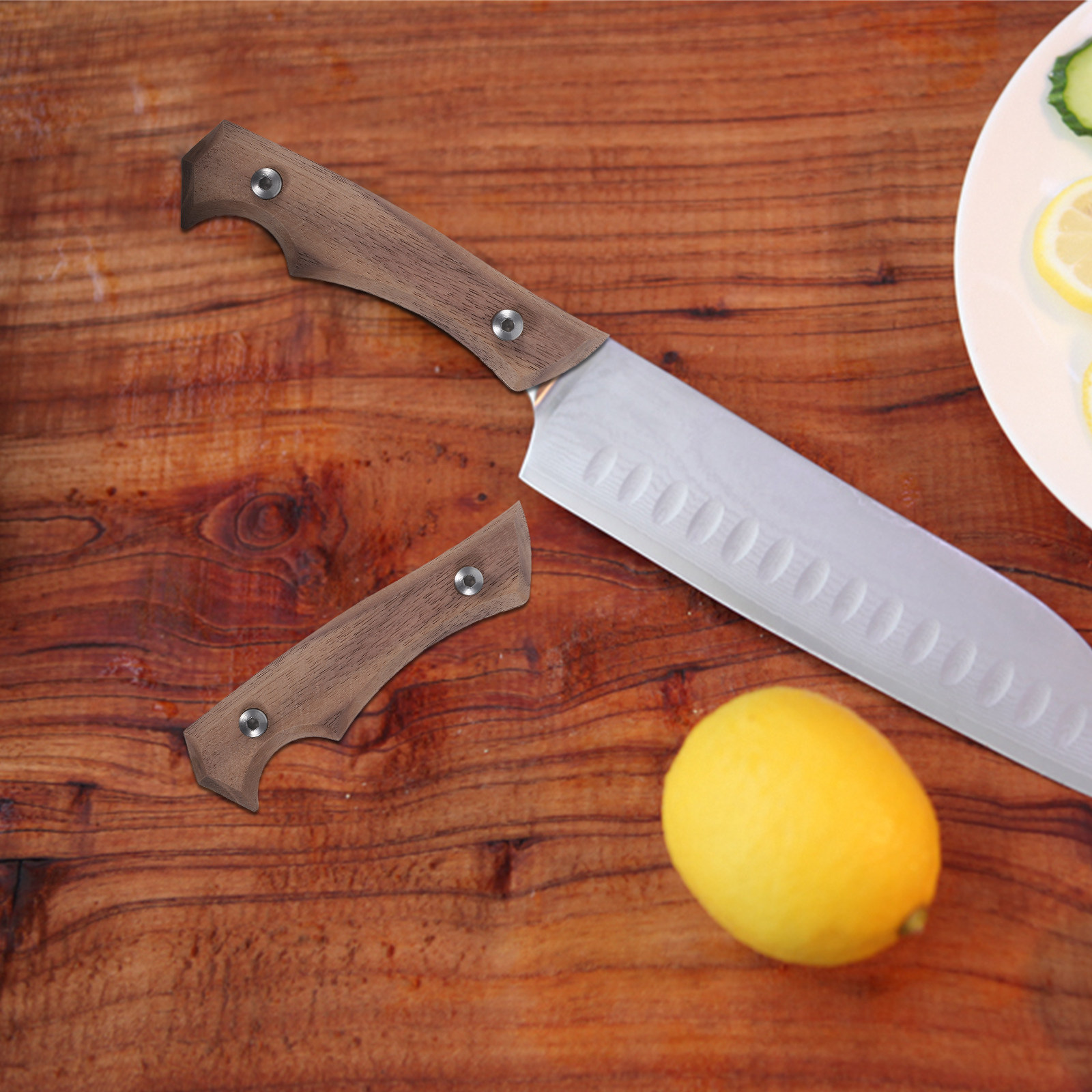 Pegangan Pisau Kayu Beech Berk - Japanese Knife ulasan dan harga