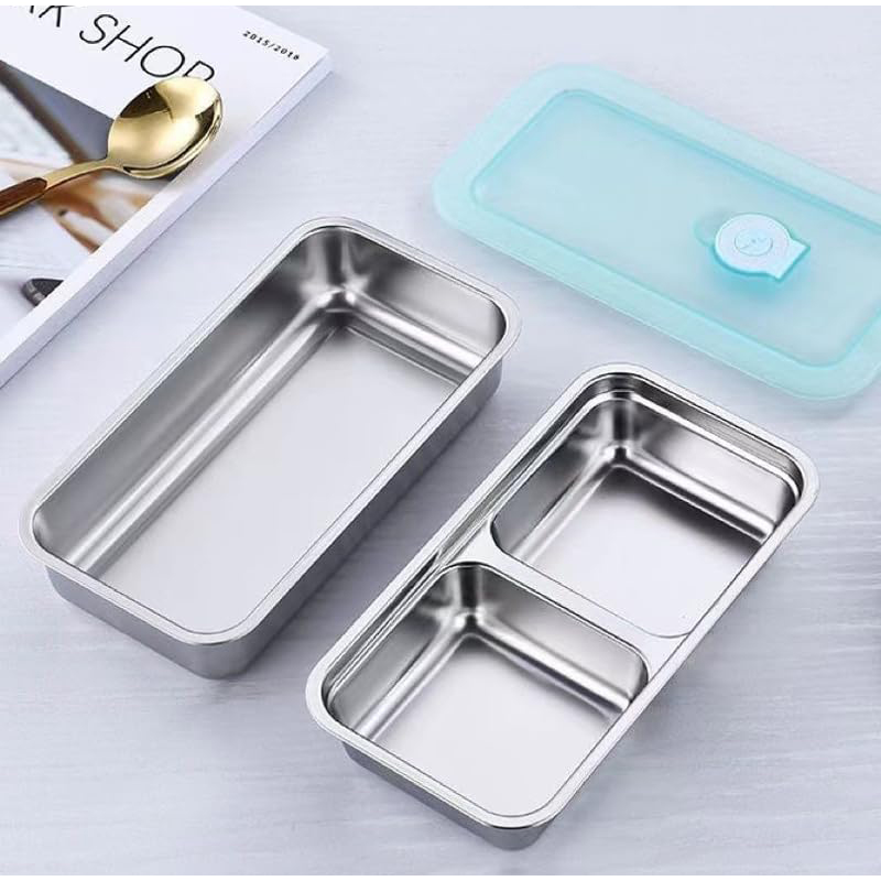 Kotak Penjaga Kesegaran Baja T - Bento Box ulasan dan harga