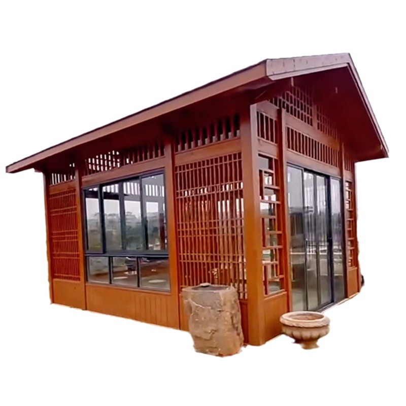 Rumah kayu antik untuk taman l - Japanese Tea ulasan dan harga