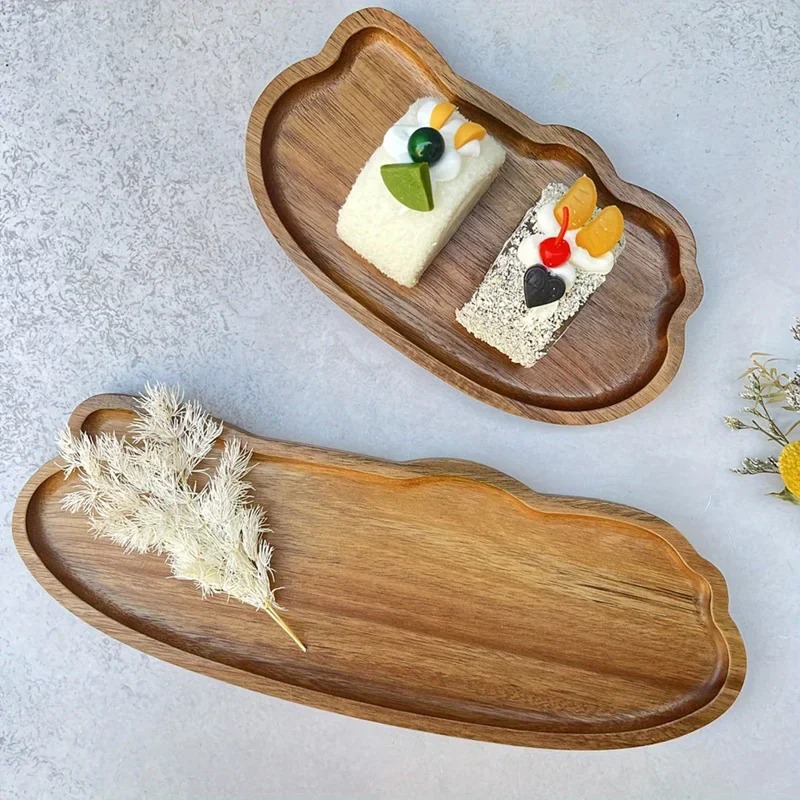 Baru! Nampan Kayu Gaya Jepang  - Japanese Snacks ulasan dan harga