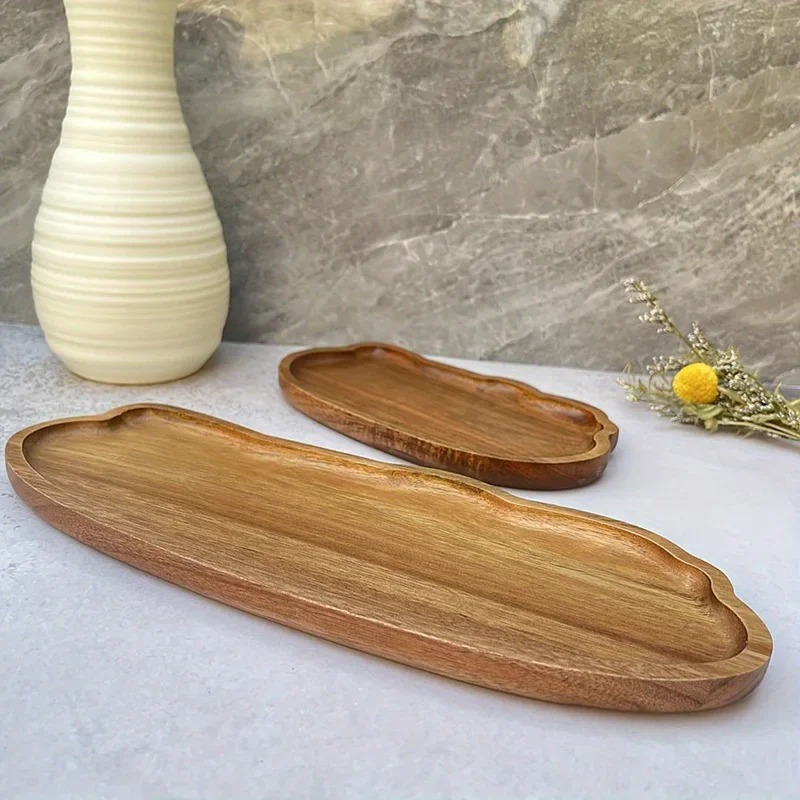 Baru! Nampan Kayu Gaya Jepang  - Japanese Snacks ulasan dan harga