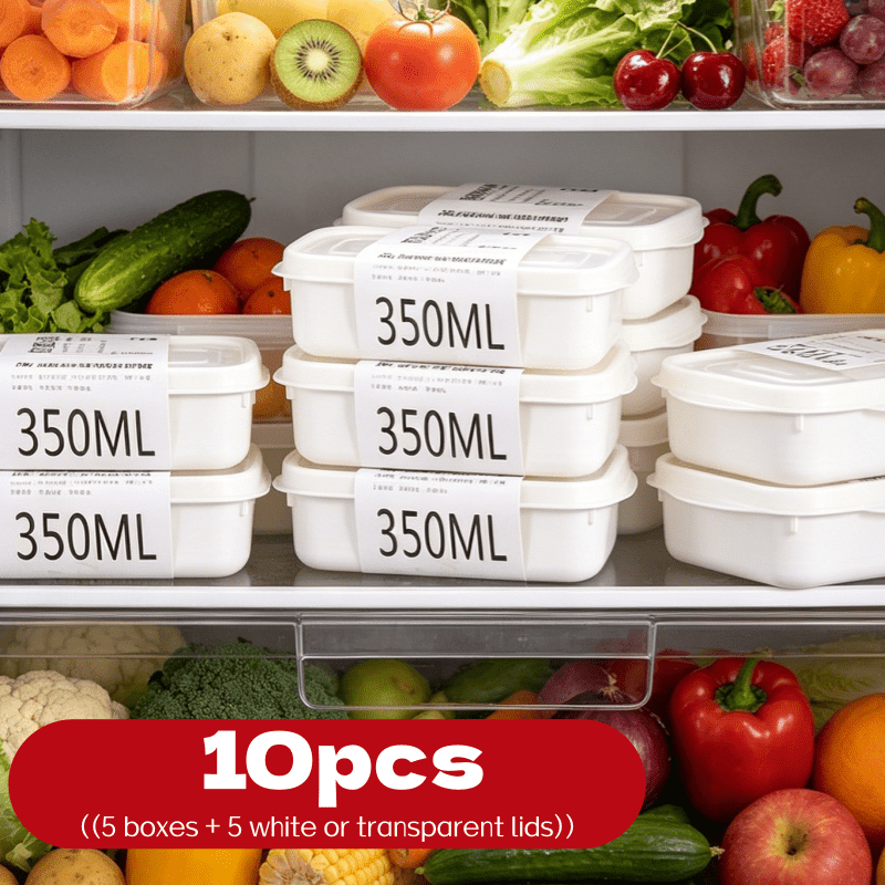 10 Buah Set Kotak Penyimpanan  - Bento Box ulasan dan harga