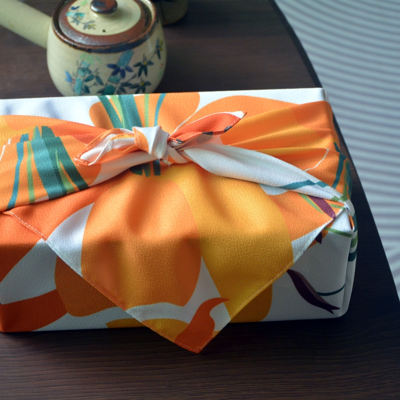 Kain Furoshiki Jepang, Sapu Ta - Furoshiki ulasan dan harga