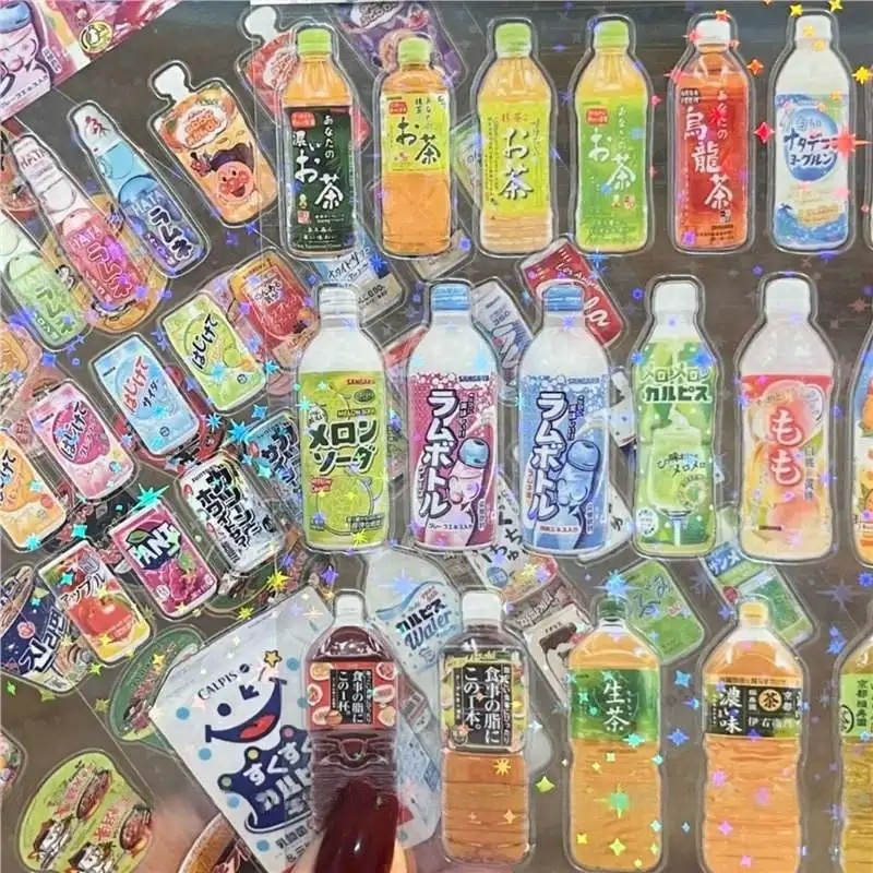 24 Buah Stiker Camilan Gaya Re - Japanese Snacks ulasan dan harga
